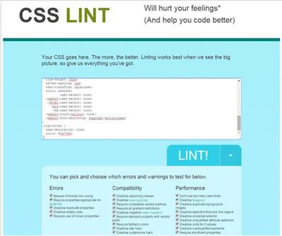 CSS Lint